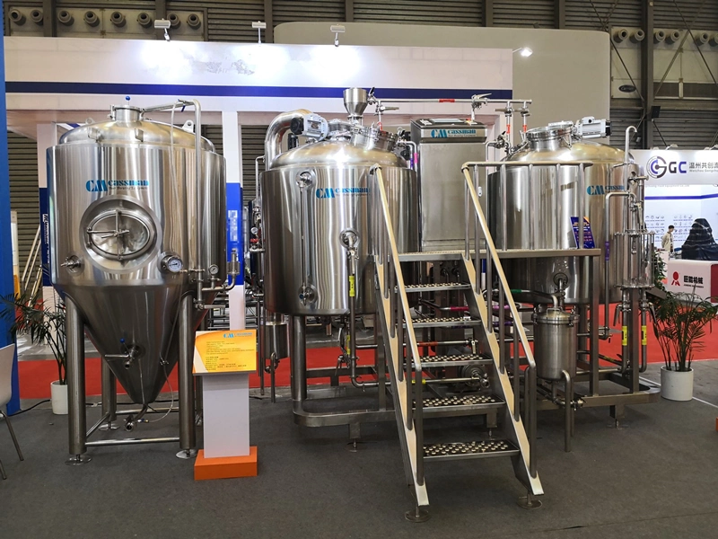 Cassman 1000L 2000L 3000L Brewhouse System Beer Brewing Equipment Microbrewery