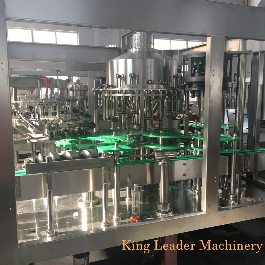 Fully Auto Fruit Juice Orange Juice Filling Machine for Glass Bottles