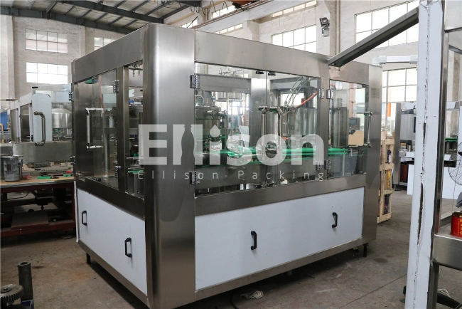 500ml Aluminum Can / Metal Glass Bottle Beer Filling Sealing Bottling Machine