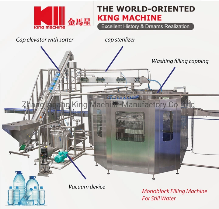 High Speed Rotary Type Mineral Water Filling Machine (CGF-XXX)