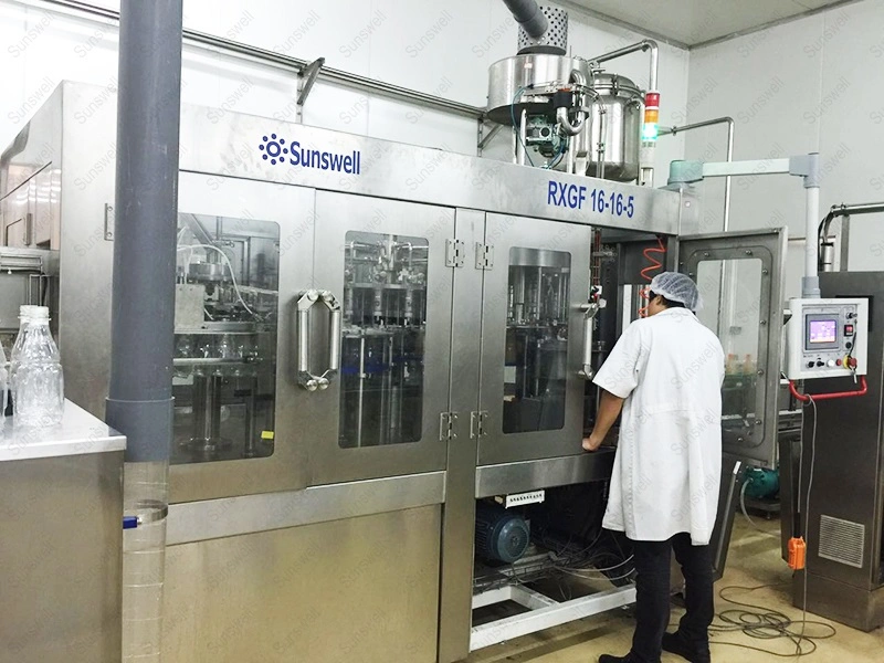 Juice Filling Machine (RCGF18-18-6) for Beverage Factory