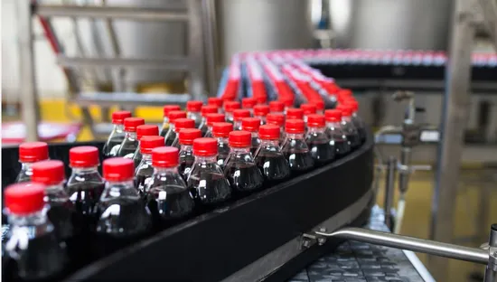 Automatic Pet Glass Bottle Carbonated Drink Soda Flavored Drink Pure Water Juice Beverage Oil Sauce Wine Beer Detergent Making Filling Labeling Packing Machine